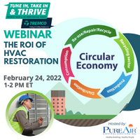 Tremco Talks Free Webinar: Thurs. February 24 @ 1 PM ET